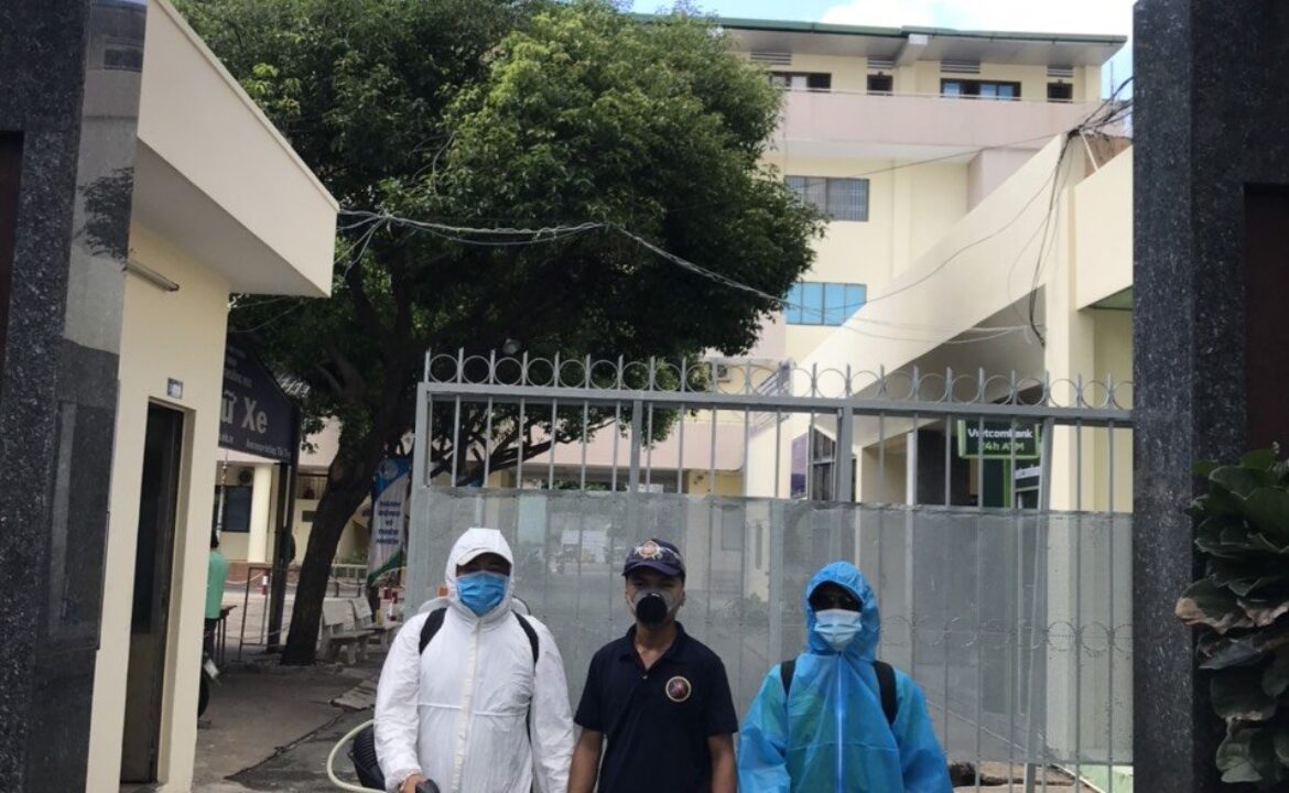 Khử trùng sát khuẩn nhà ở, văn phòng, trường học