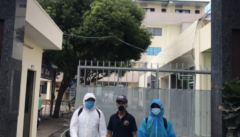 Khử trùng sát khuẩn nhà ở, văn phòng, trường học