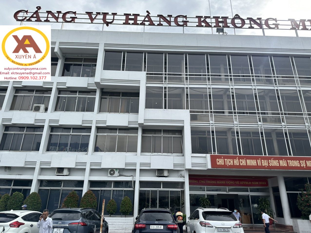 Kiểm soát và diệt trừ côn trùng và mối mọt tại cảng vụ hàng không Mền Nam