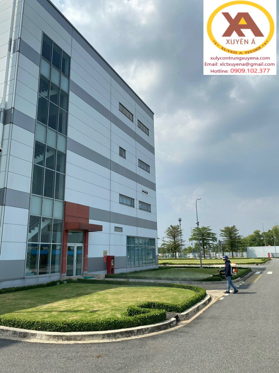 Xử lý côn trùng trong nhà máy Mekophar