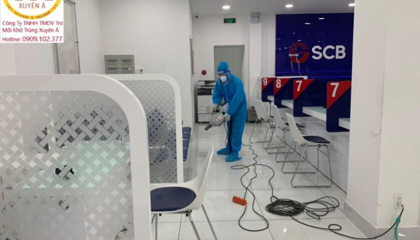Dự án khử khuẩn tại ngân hàng SCB