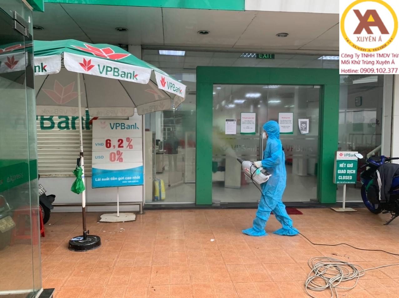 Dự án khử khuẩn tại ngân hàng VPBank