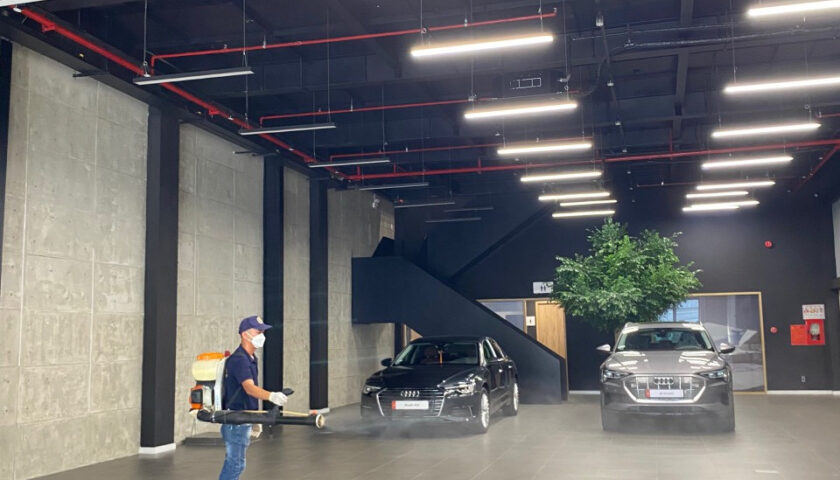 Dự án khử khuẩn tại hãng xe Audi