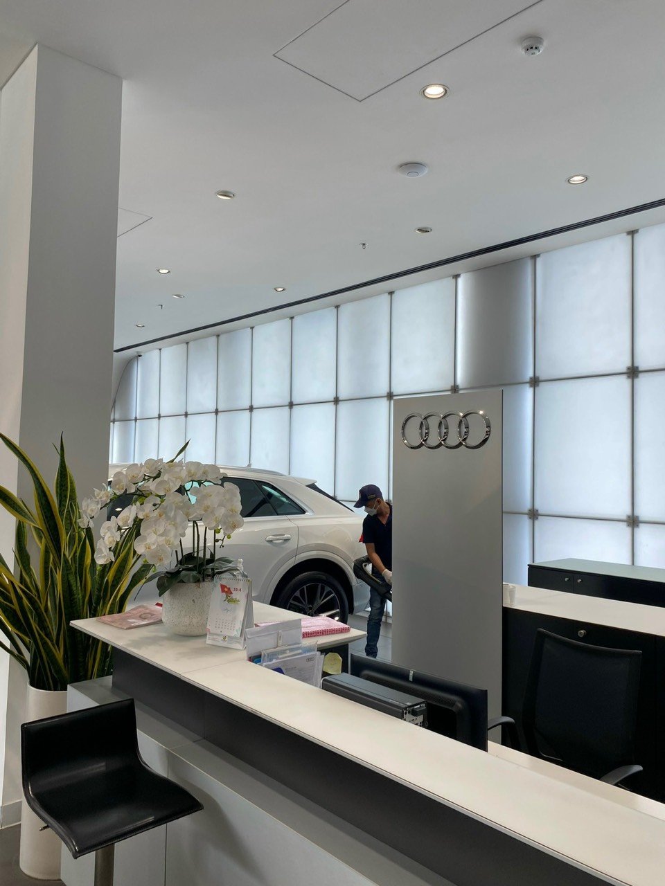 Dự án khử khuẩn tại hãng xe Audi