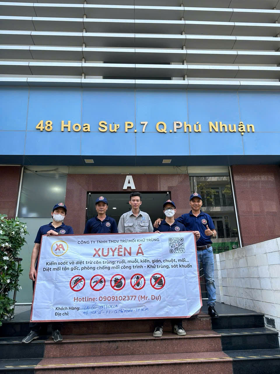 xử lý côn trùng tại KCN Tân Phú Trung