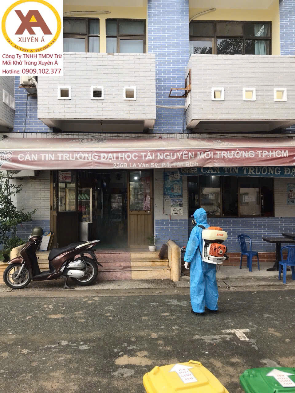 Xử lý côn trùng KCN Tây Bắc Củ Chi