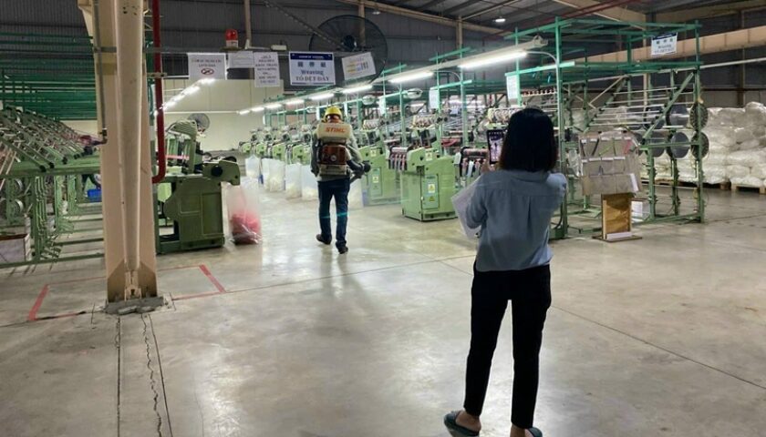 Xử lý côn trùng KCN Linh trung 2