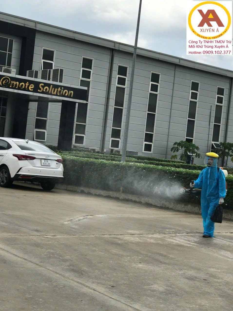 xử lý côn trùng KCN Nam Tân Uyên