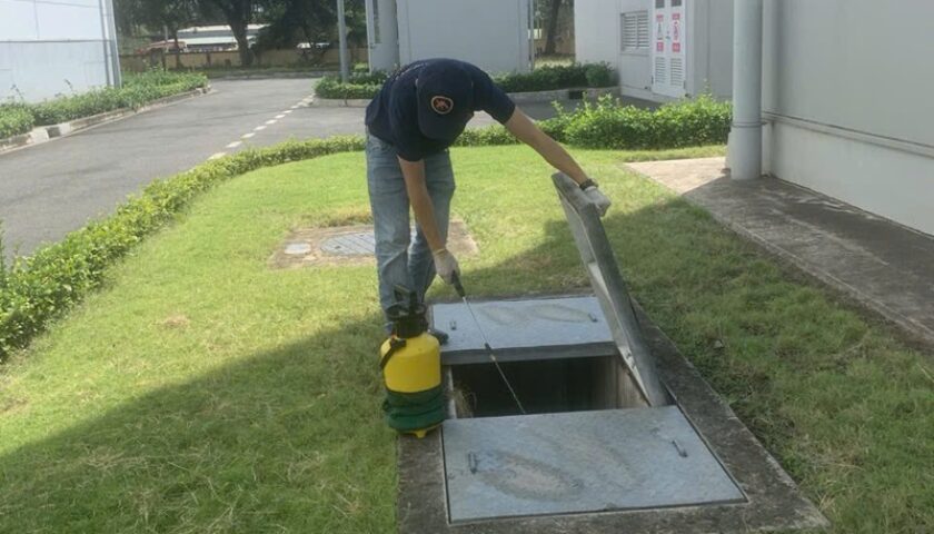 Xử lý công trùng KCN Sóng thân