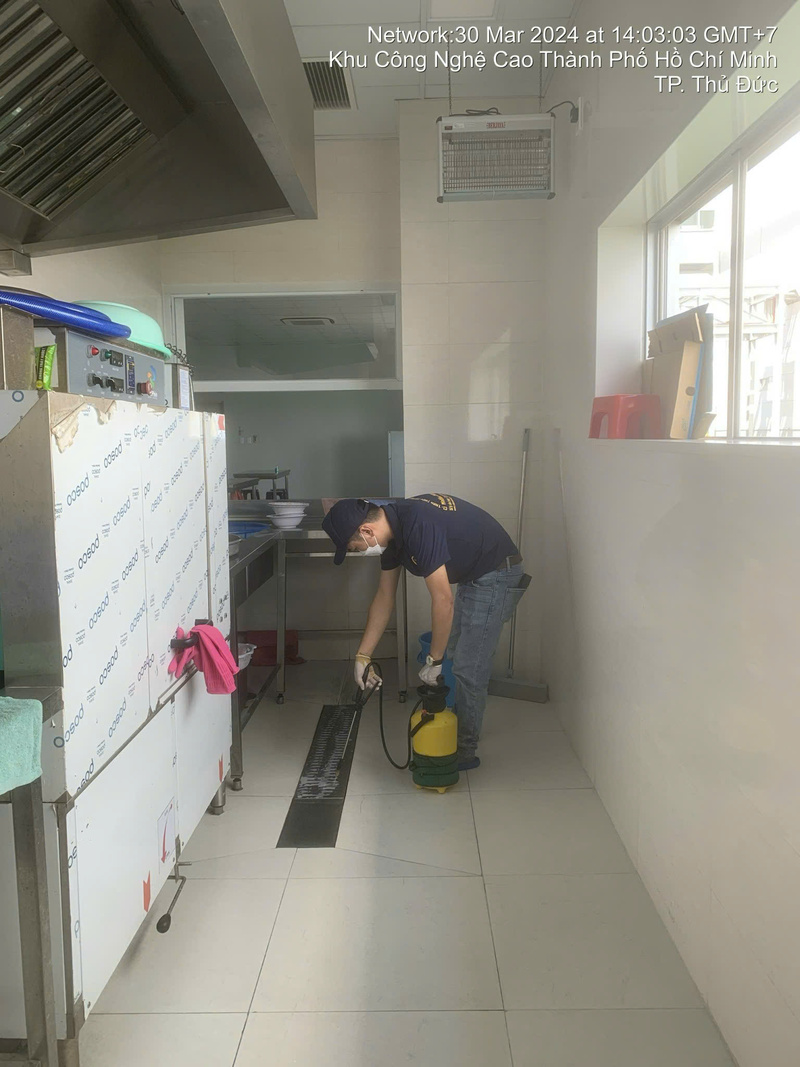 xử lý côn trùng KCN Việt Hương
