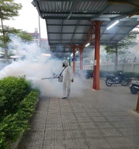 xử lý côn trùng KCN Vĩnh Lộc