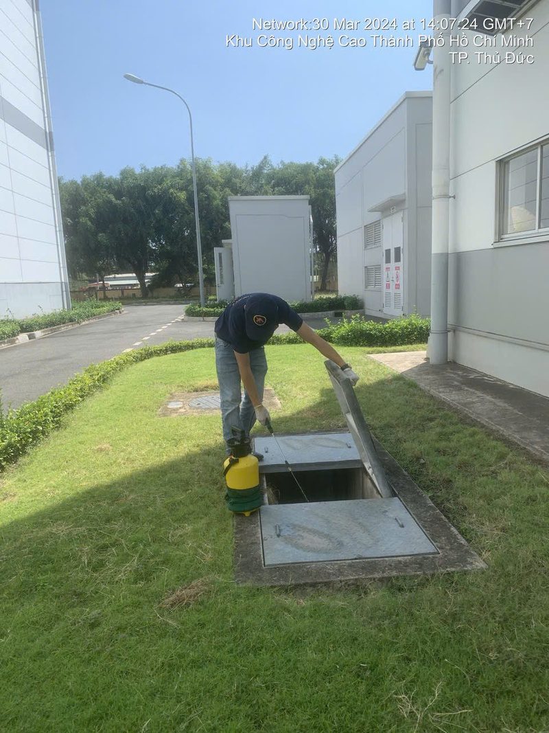 xử lý côn trùng KCN VSIP 2