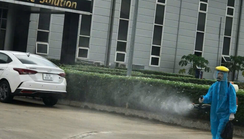 xử lý côn trùng tại khu công nghiệp Linh Trung 2