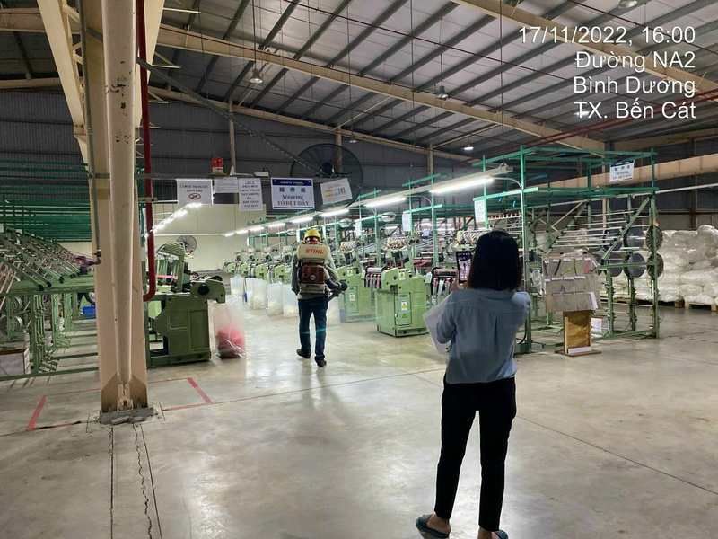 xử lý côn trùng KCN Đồng An 2