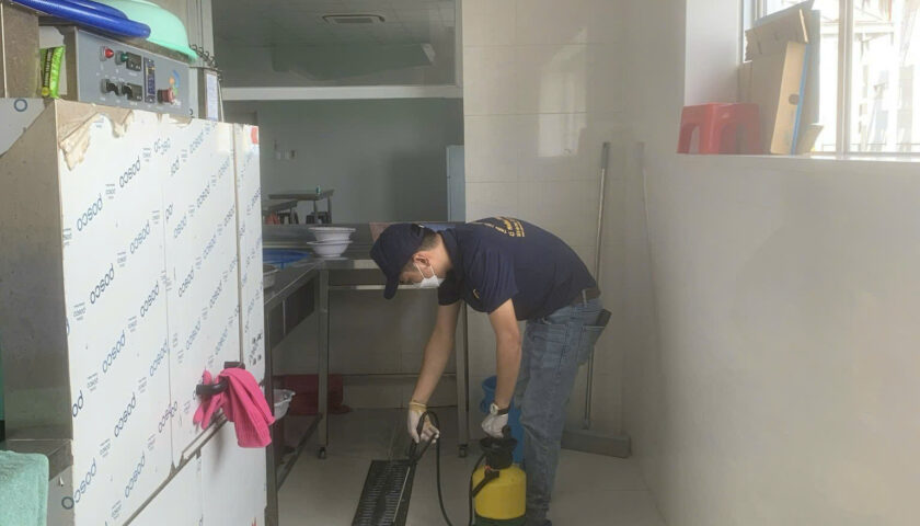 xử lý côn trùng KCN Mapletree Bình Dương