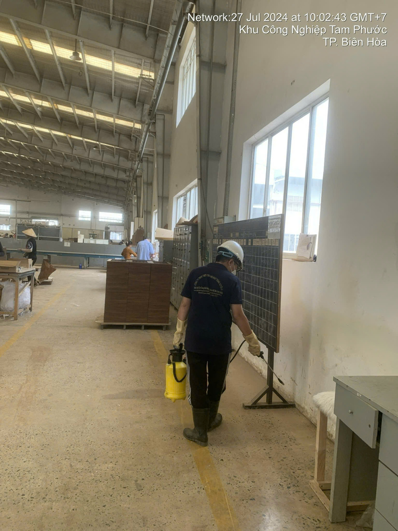 xử lý côn trùng KCN Thới Hòa