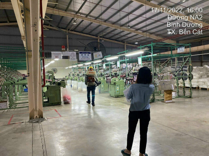 xử lý côn trùng Cụm KCN Phú Chánh